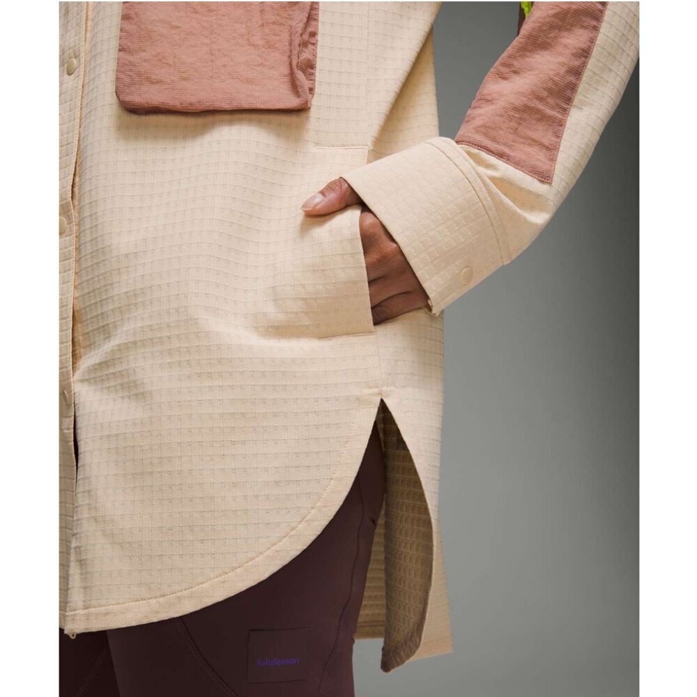 Lululemon Grid Fleece Hiking Overshirt - Picture 5 of 16